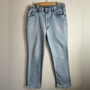 Vintage Levi’s 619 Orange Tab Jeans | Early 80s | Made in Canada | Grunge Denim